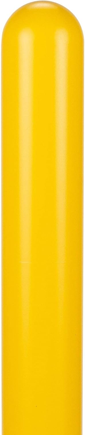 4" x 72" Round Top Yellow Bollardgard Pack of 2 P5865