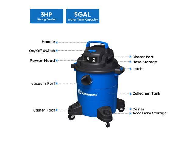 5 gal. Wet/Dry Vacuum Z936