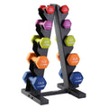 Neoprene Dumbbell Weight Set with Rack H74965