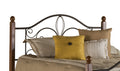 Textured Black Wood Twin Headboard S2967