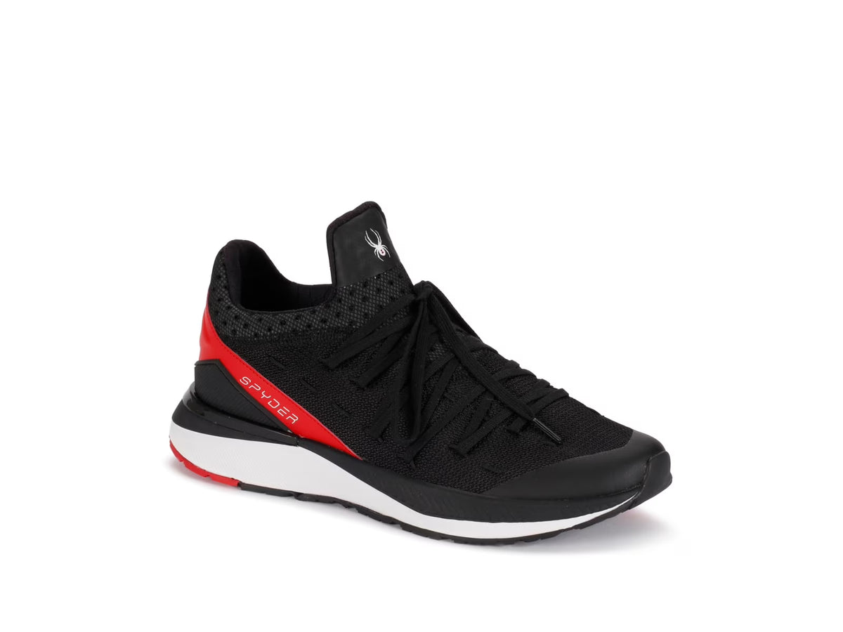 Black Fiery Red Men's Sneakers G1276