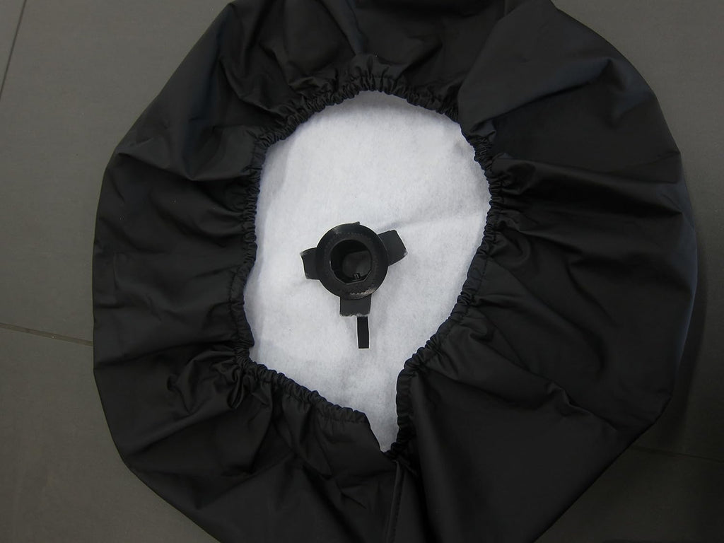 Spare Tire Cover with Backup Camera Bezel Pack of 2 B8144