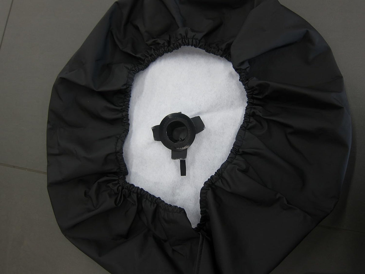 Spare Tire Cover with Backup Camera Bezel Pack of 2 B8144