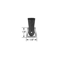 Strip Brush 1/8 W 84 in L Trim 2 in PK10 L76471