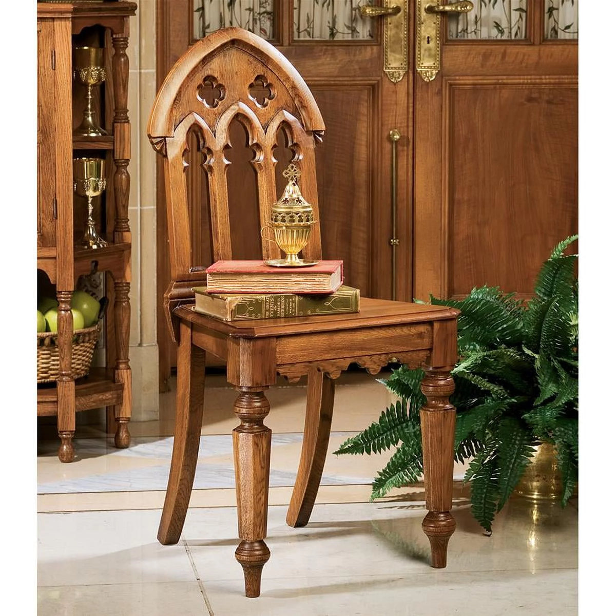 Set of Two Gothic Revival Chairs G395