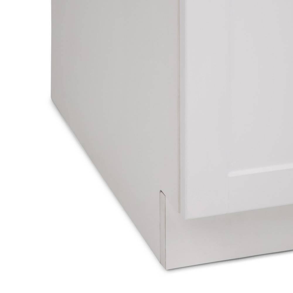 Laundry Cabinet with Pull-Out Faucet and ABS Sink White Y213