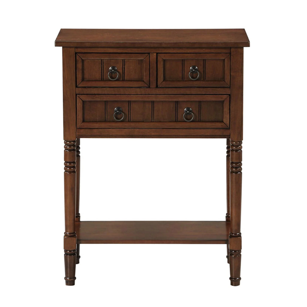 3 Drawer Hall Table with Shelf Y1259
