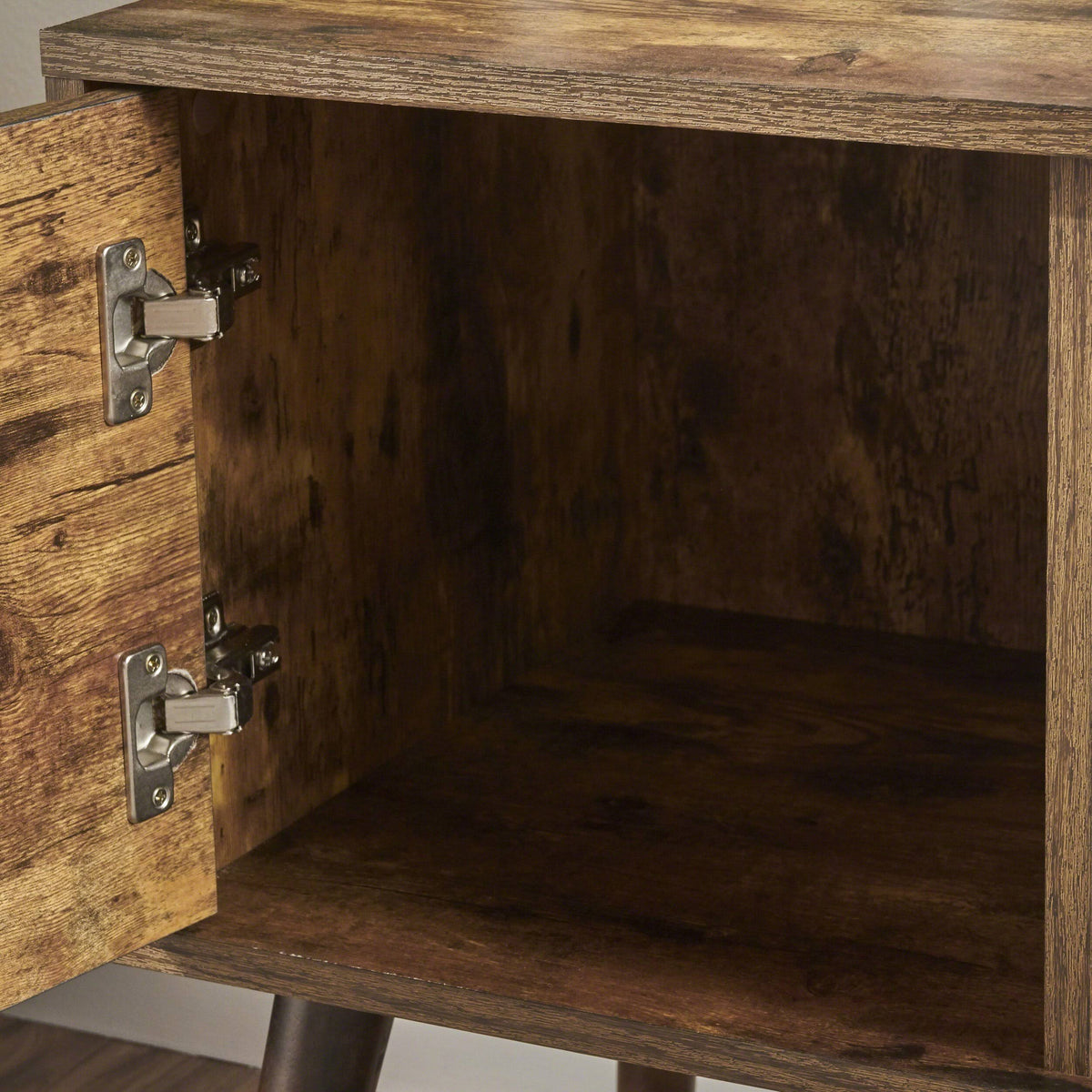 Pine /Wenge Fiberboard Entertainment Center J8902