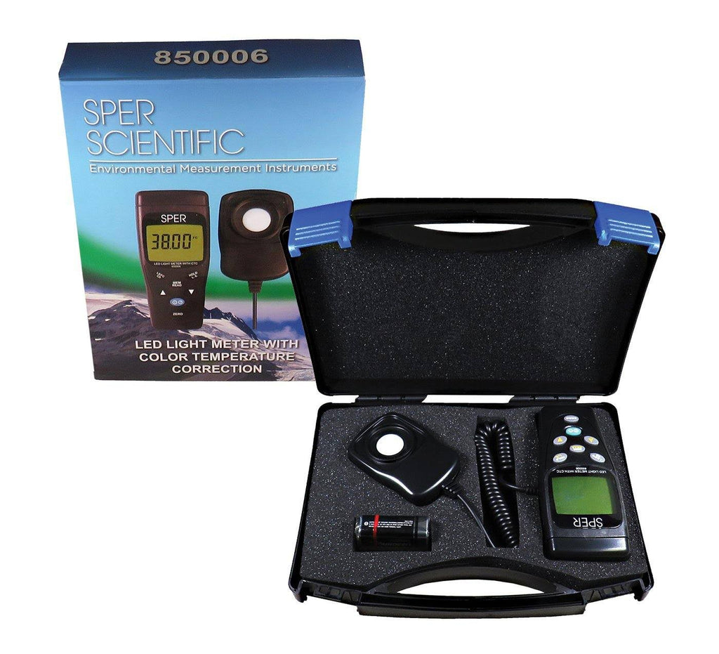 LED Light Meter with Color Temperature Compensation I96423