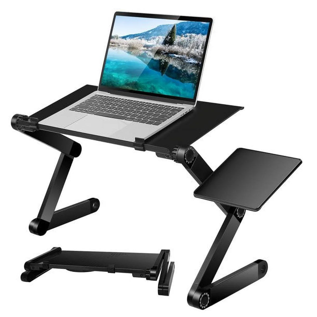 Adjustable Foldable Laptop Desk Bed Table H89549