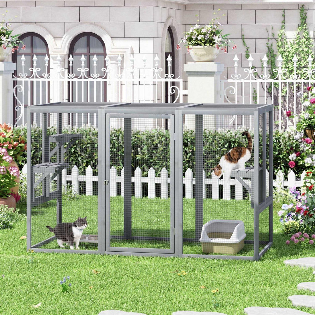 Outdoor Cat House Enclosure Catio T29296