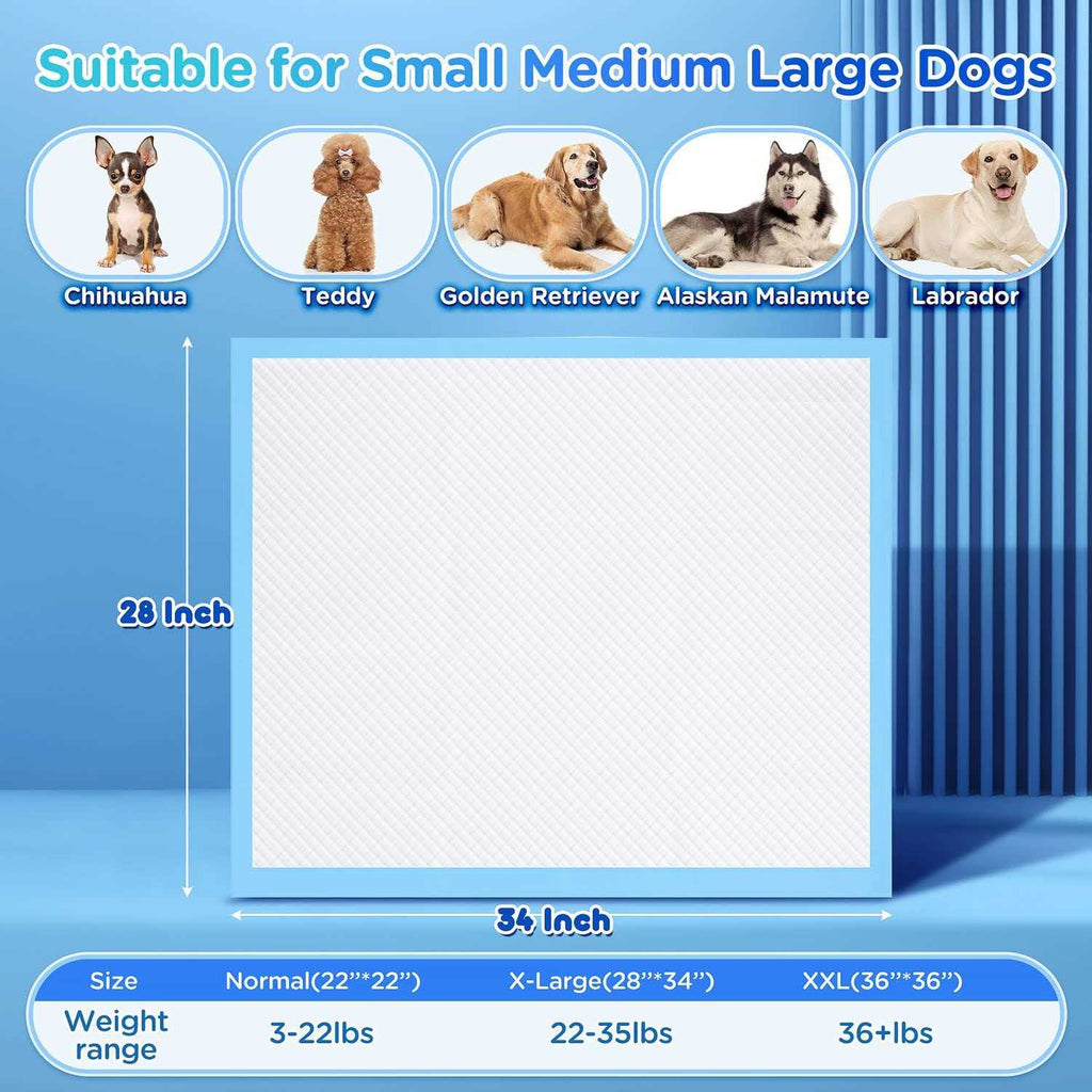6 Layers Ultra Absorbency Quick Dry Dog Pee Pads X258