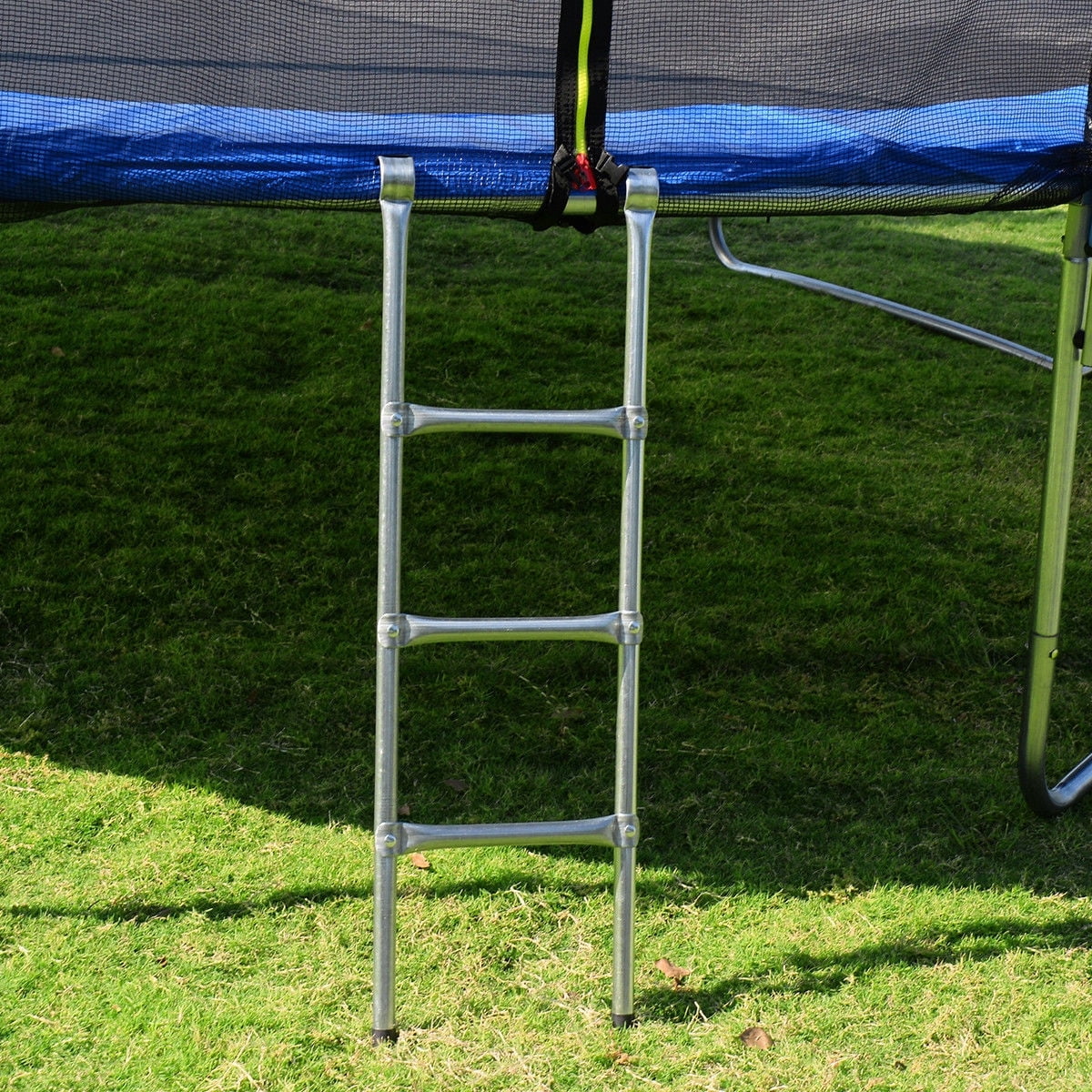 12 FT Trampoline with Enclosure Net, Ladder, Safety Pad, Jumping Mat, Springs F501029
