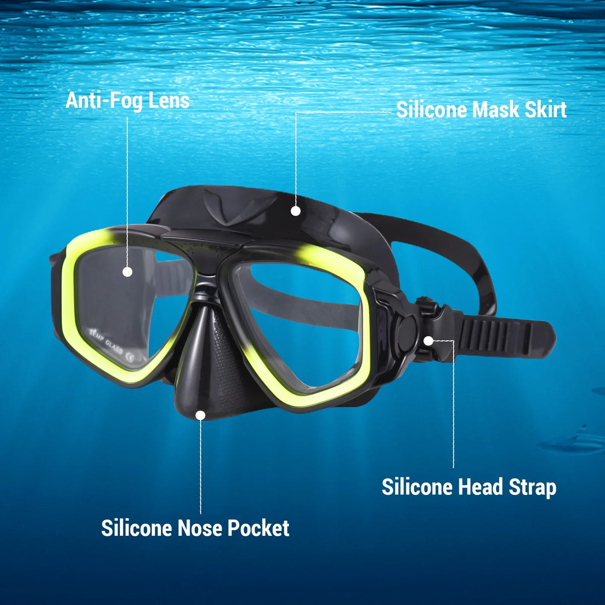 Dry Top Snorkel Set W14838