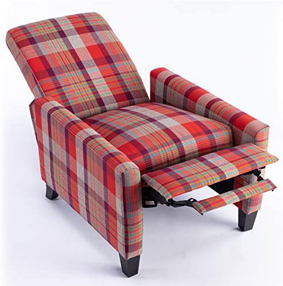 Button Tufted Club Chair with 4 Angle Adjustable Backrest U7920