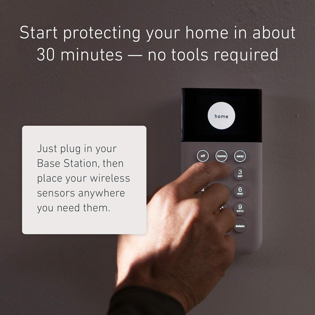 9 Piece Wireless Home Security System with HD Camera O27757