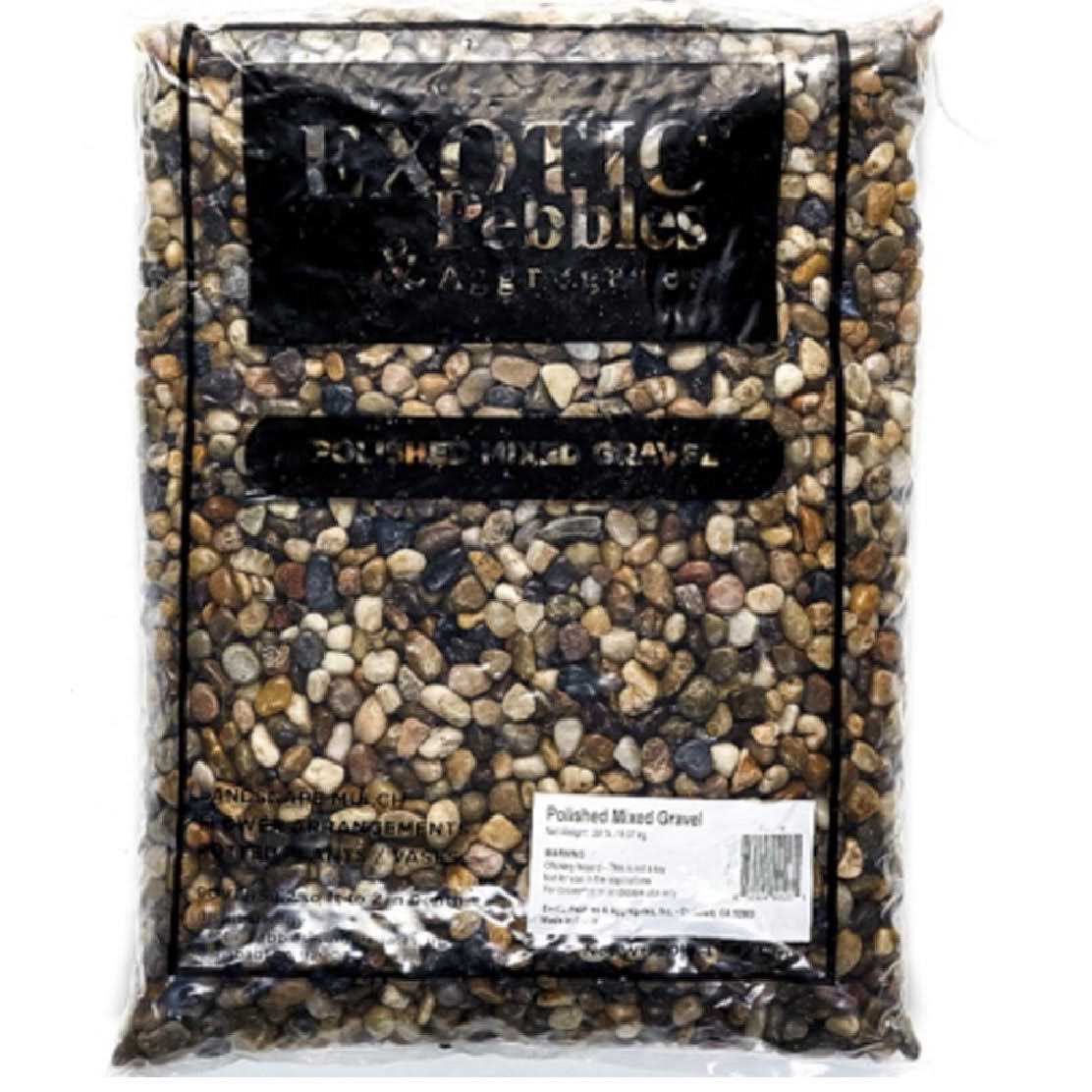 Polished Mixed Gravel E4273