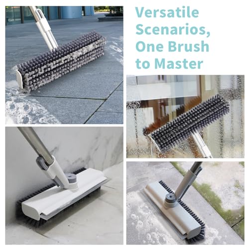 Floor Scrub Brush with Long Handle, Stiff Bristle G950