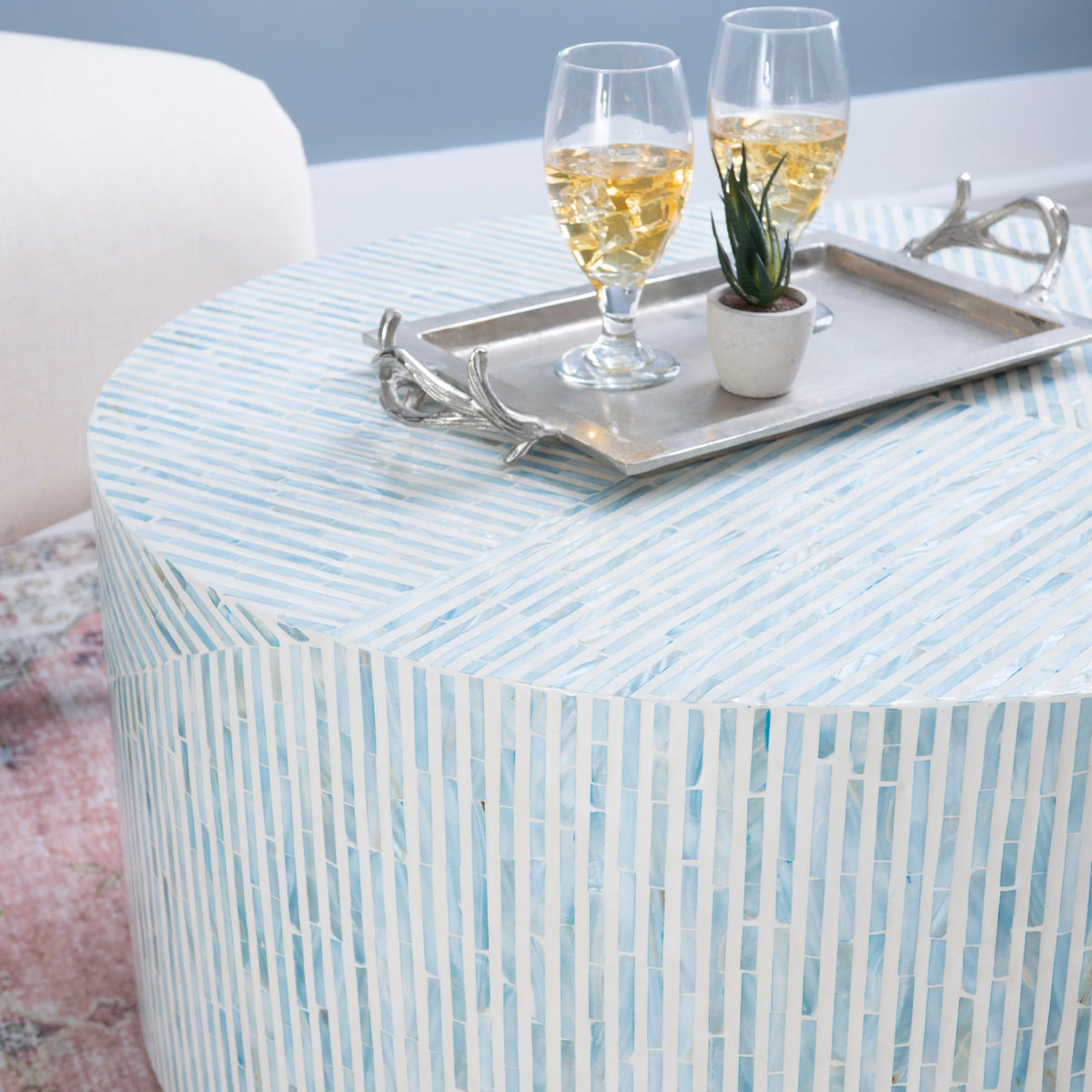 Round Drum Coffee Table S46203