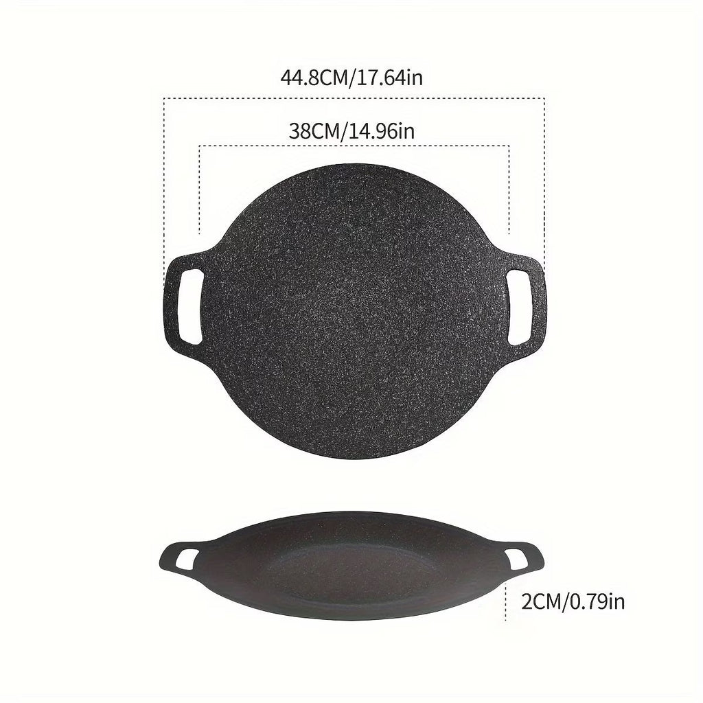 Non-stick Coating Round BBQ Grill Pan C85527