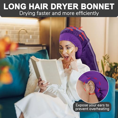 Large Black Hooded Hair Dryer Attachment L309