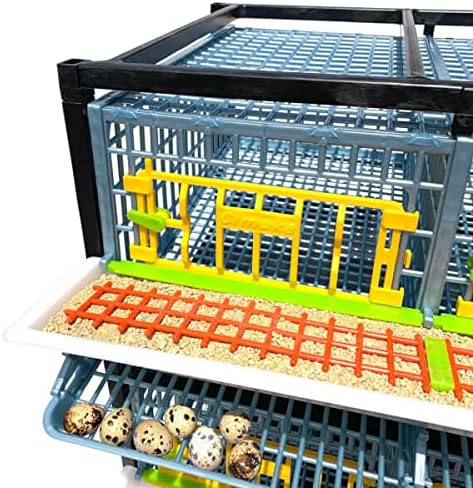 4 Layer ABS Plastic Quail Cage F5859