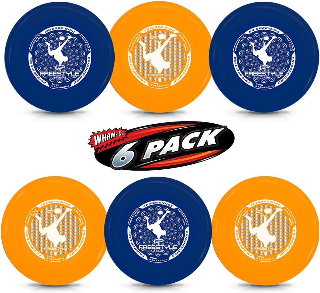 6 PACK Freestyle Flying Disc E48606