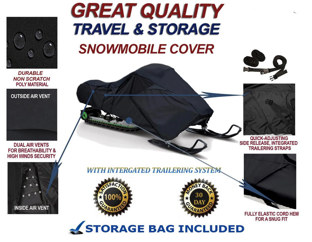 300D Snowmobile Travel and Storage Cover Z824