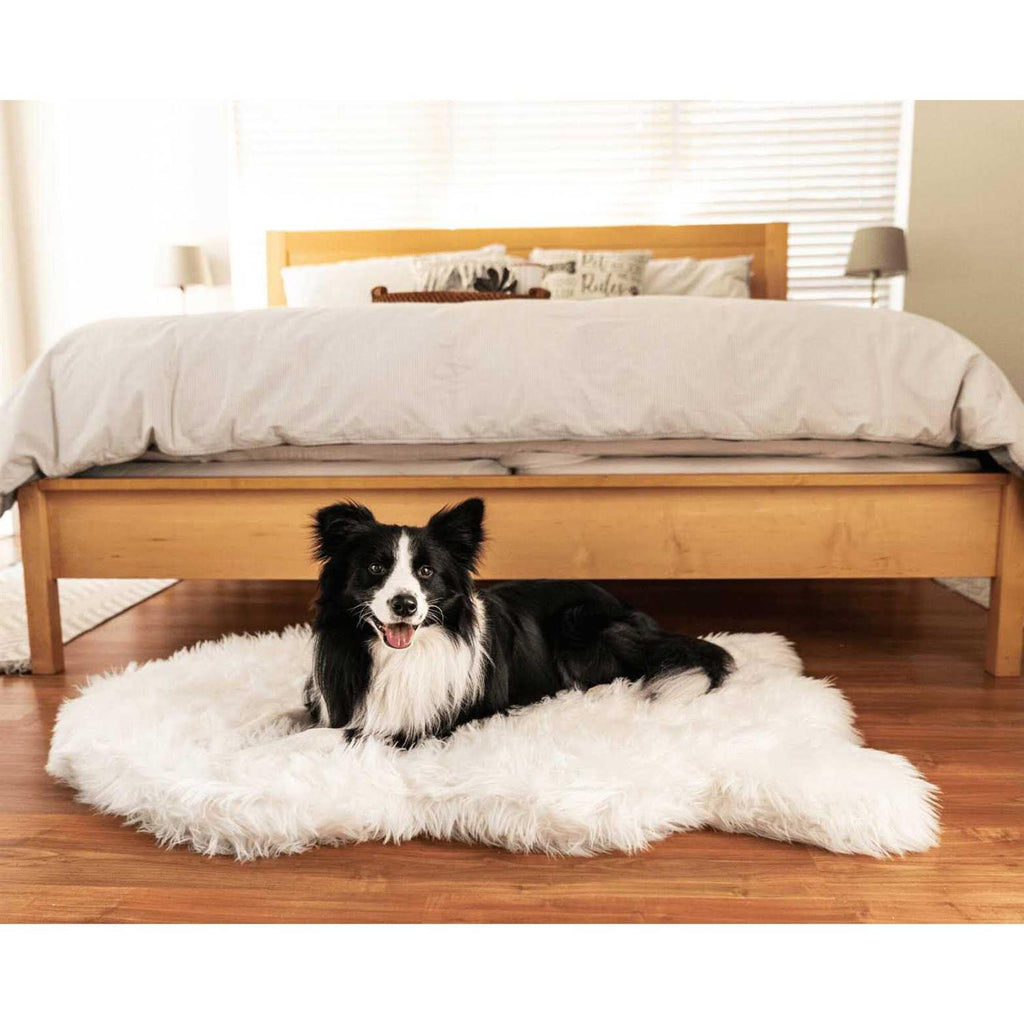 Faux Fur Orthopedic Dog Bed T284795