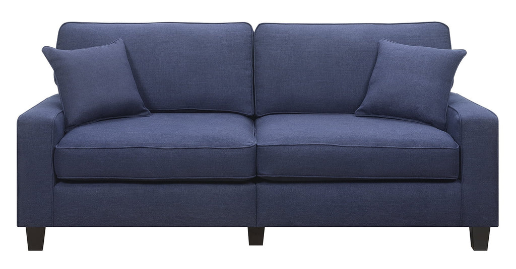 Navy Blue Fabric Sofa F995203