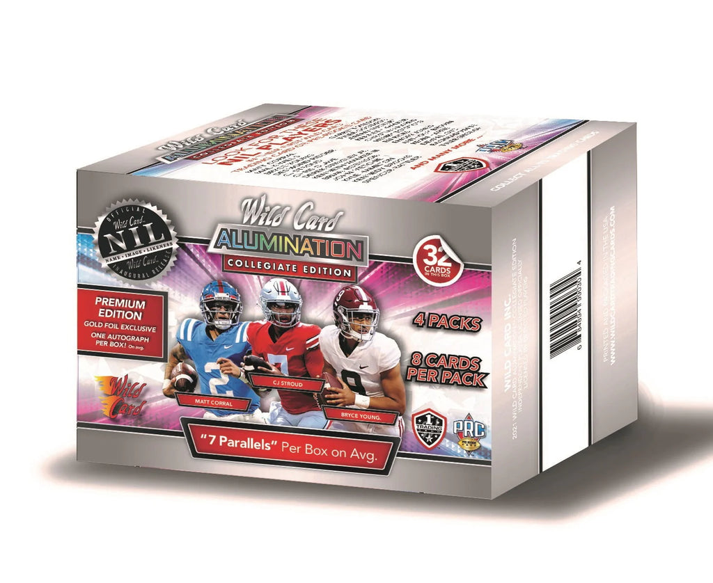 NIL Football Trading Cards Mega Box J478959