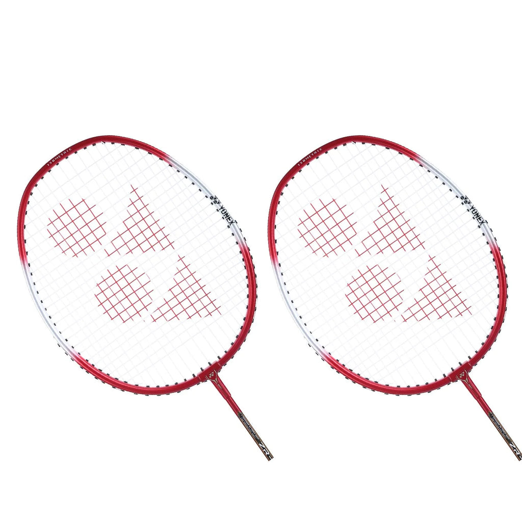 Set of 2 Red Badminton Racquet I2652