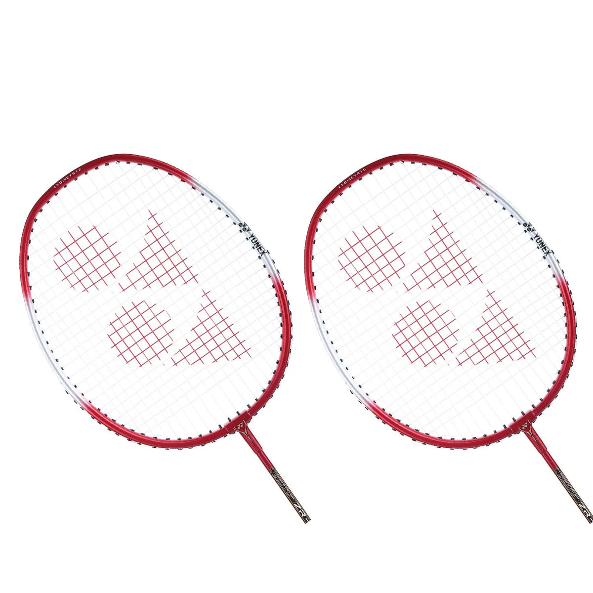 Set of 2 Red Badminton Racquet I2652