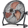 Cordless Rechargeable Floor Fan with USB Output P900267