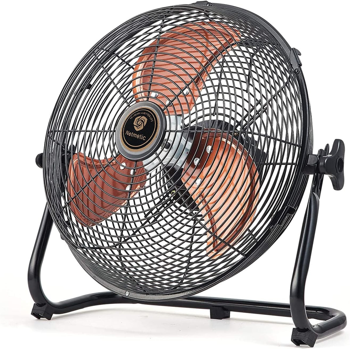 Cordless Rechargeable Floor Fan with USB Output P900267