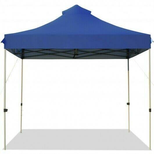 10' x 10' Portable Pop Up Canopy Tent with Roller Bag Z8000