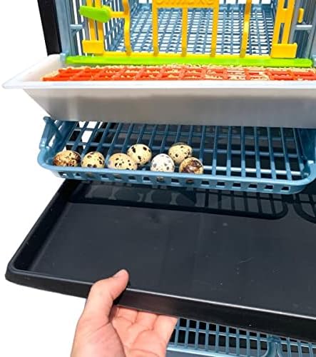 4 Layer ABS Plastic Quail Cage F5859