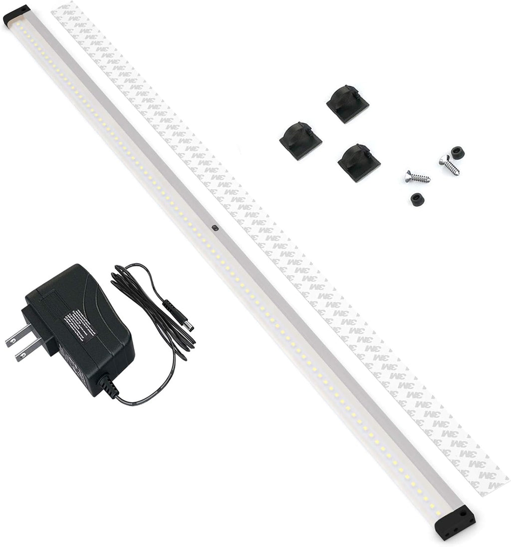 LED Dimmable Under Cabinet Lighting 40 Inch Panel, Cool White (6000K) Pack of 2 S654