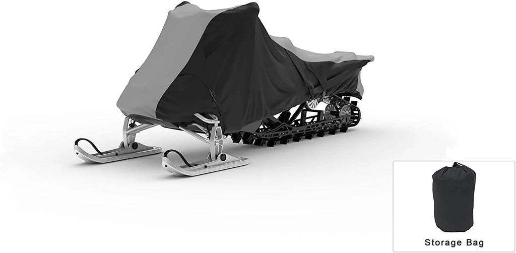 Snowmobile Cover with Built-in Securing Straps D6926