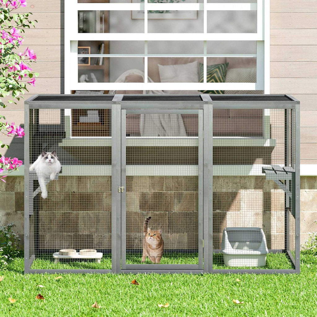 Outdoor Cat House Enclosure Catio T29296