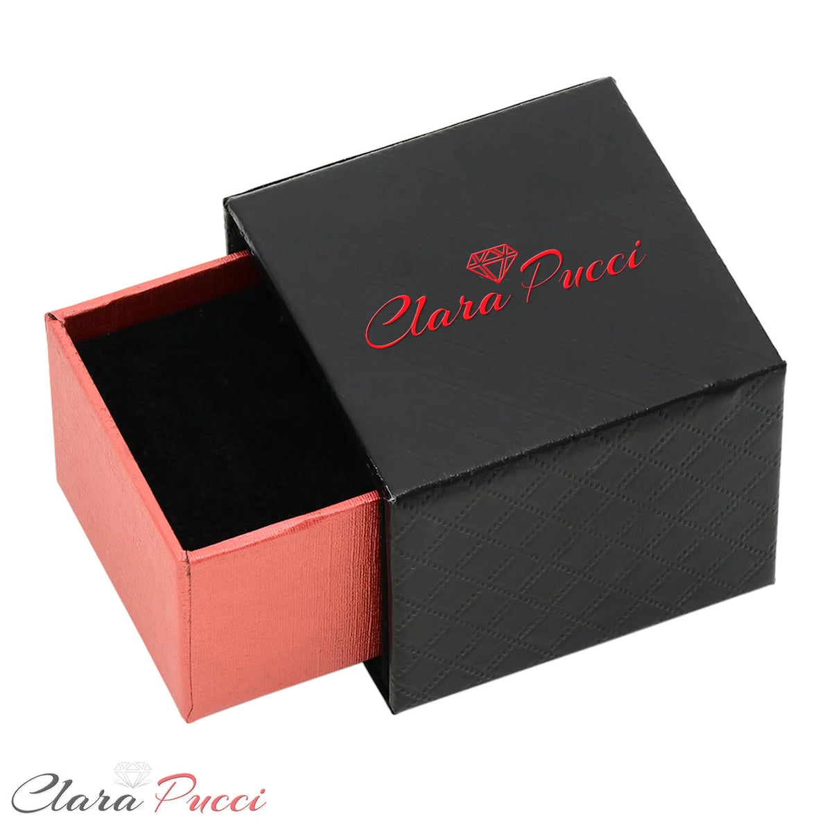 2.0ct Asscher Cut Brown Champagne Simulated Diamond 18k Pink Rose Gold Ring Size 3.5 M33191