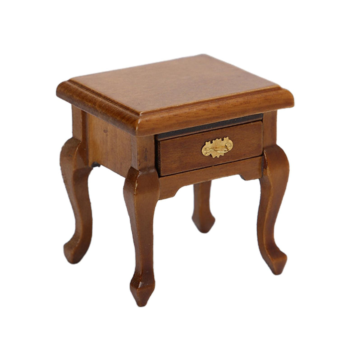 Walnut 1:12 Scale Bedroom Cabinet D11653