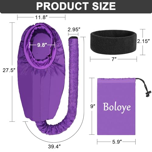 Large Black Hooded Hair Dryer Attachment L309