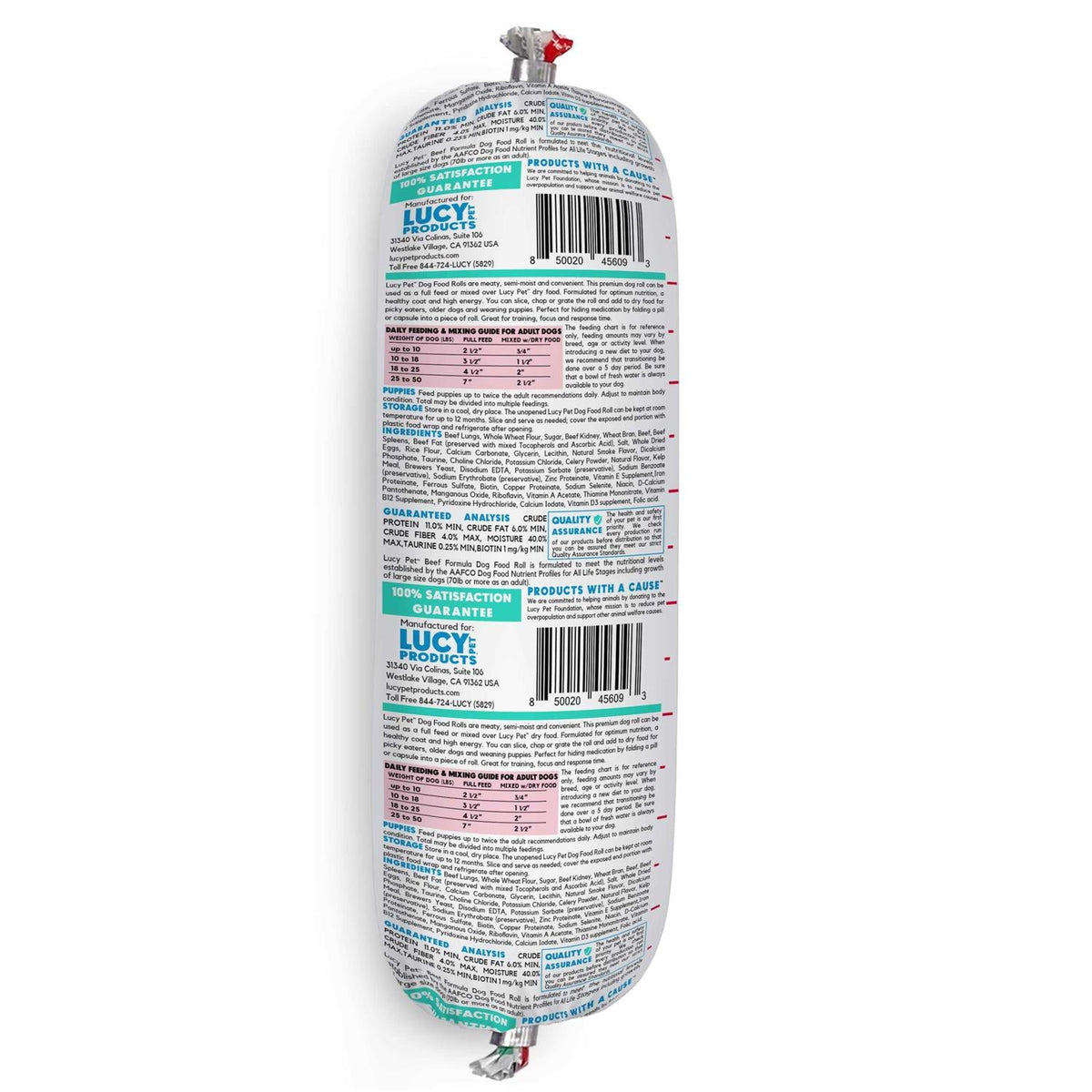 Beef Dog Food Roll Y289055