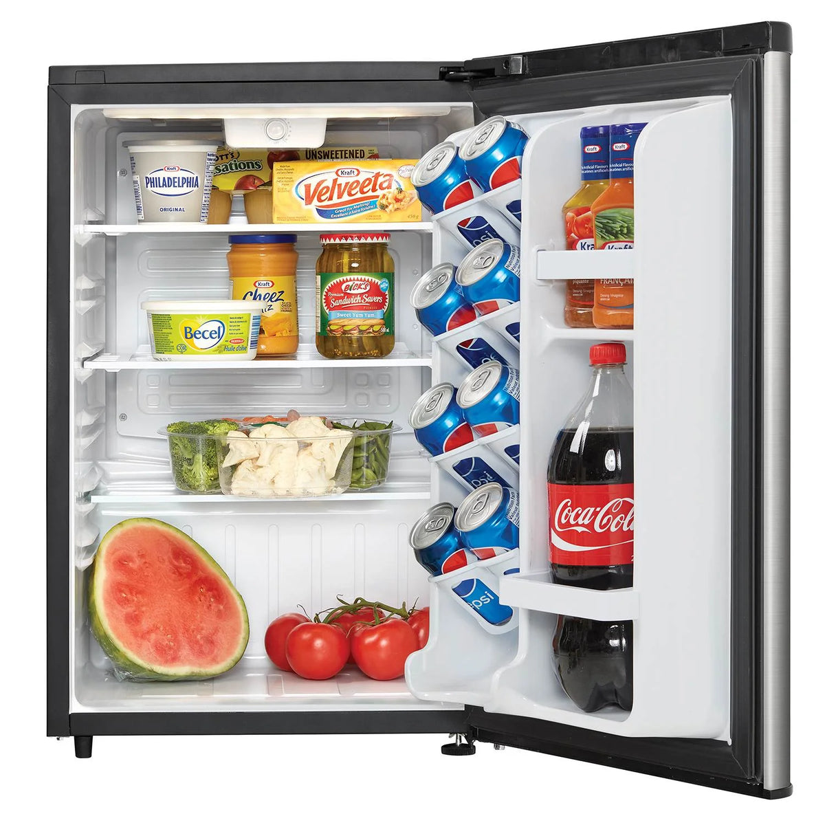 2.6 Cubic Foot Steel Compact Refrigerator F512743