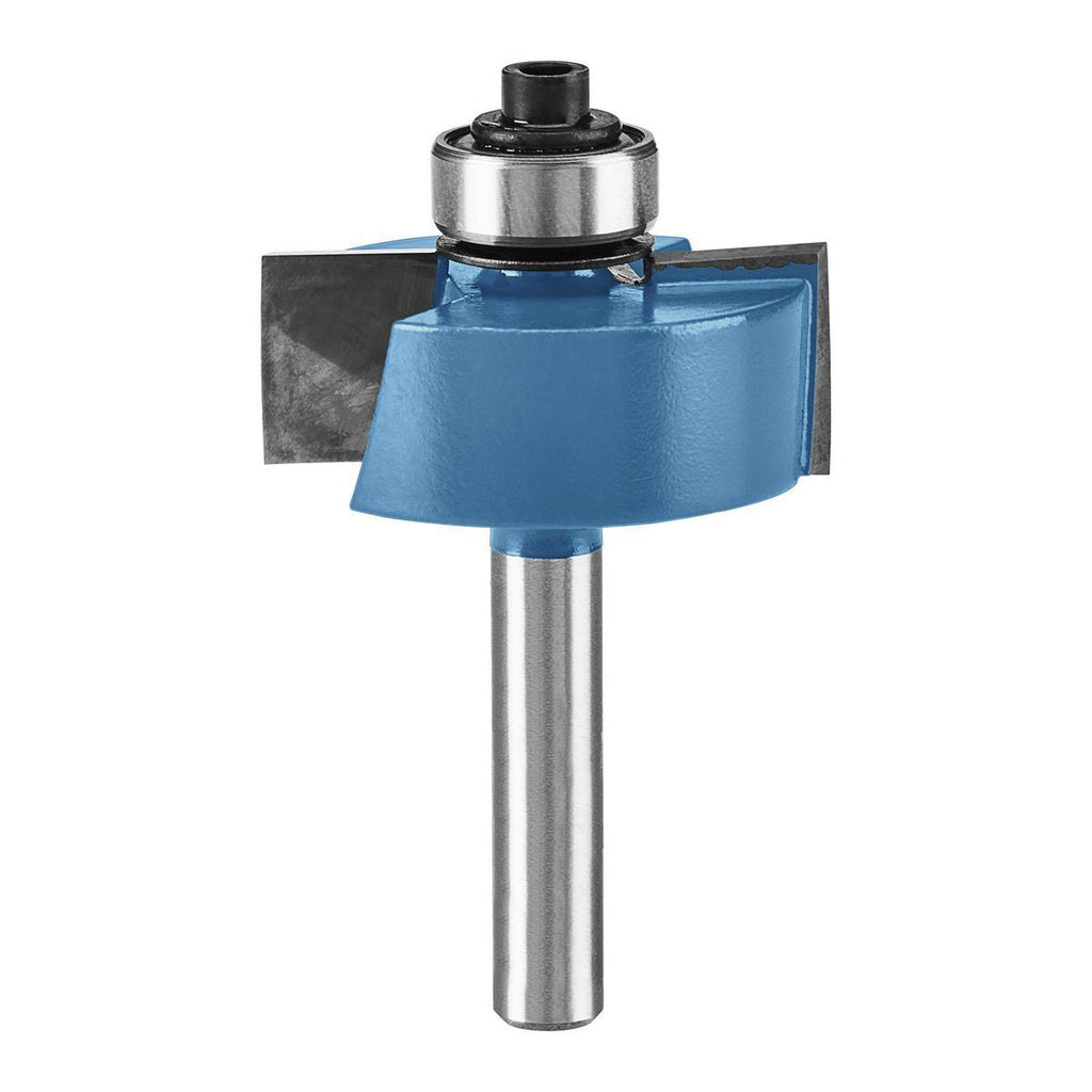 1/2 in. 2 Flute Rabbeting Router Bit with 1/4 in. Shank Q681