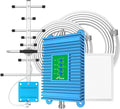 Cell Phone Signal Booster for Home 700/850/1700/1900/2100Mhz GSM 3G/4G/5G CDMA LTE FCC Approved R255190