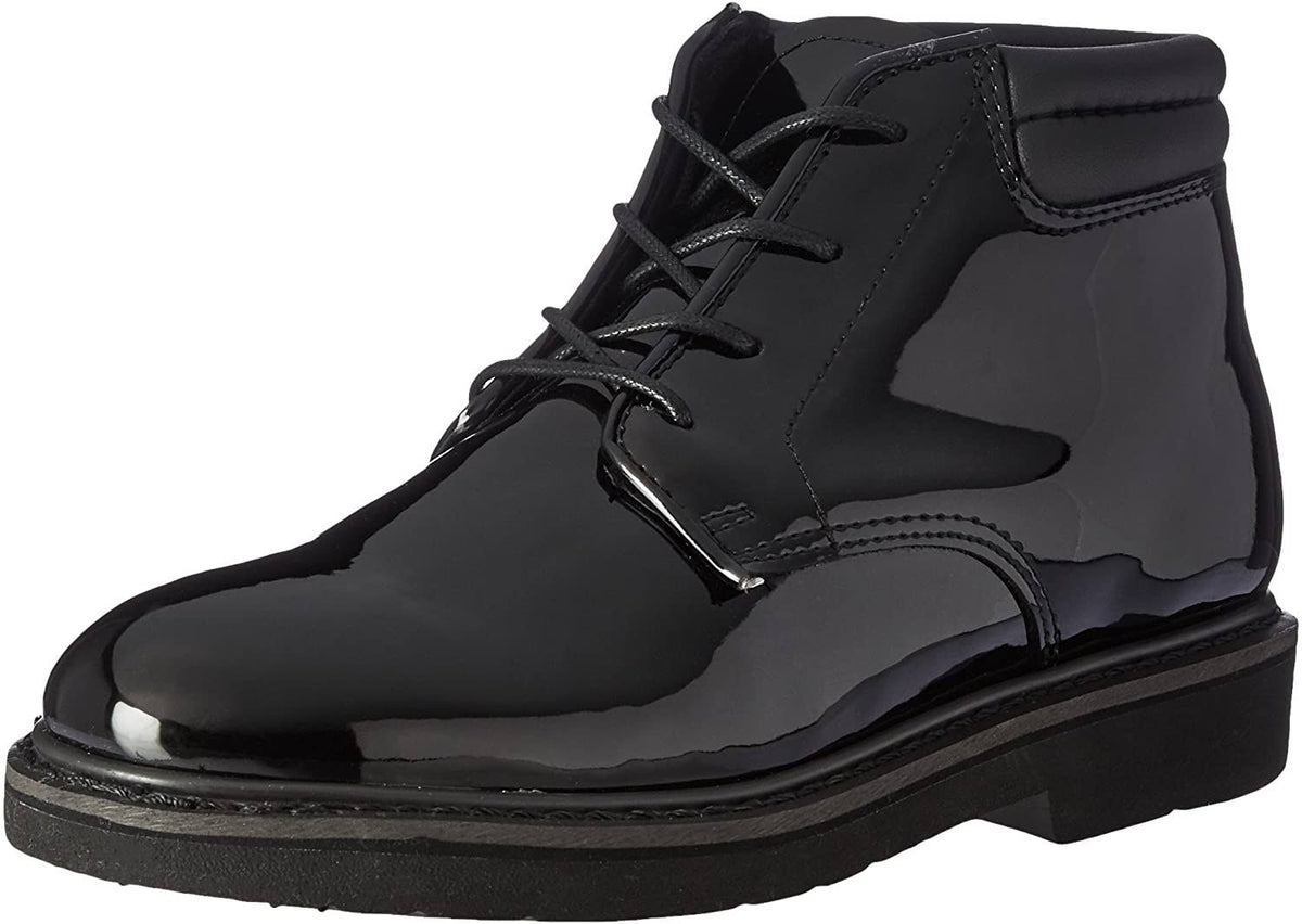 Black Leather Chukka Boots Y899572