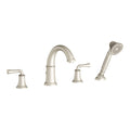 Brushed Nickel Roman Tub Filler with Personal Shower X9834
