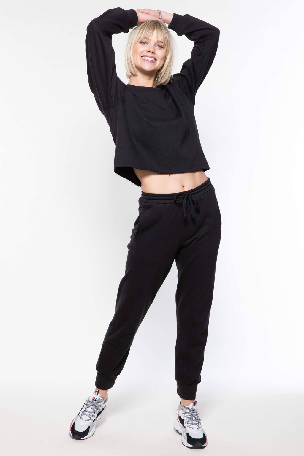 Black Cambridge Sweats L7521